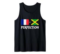 French Plus Drapeau du Patrimoine Jamaïque Débardeur