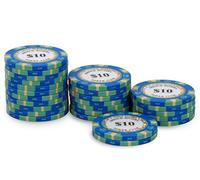 FRENCH RIVIERA Rouleau 25 jetons Gold 10$