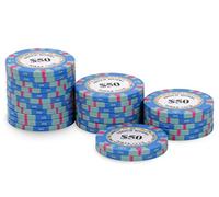 FRENCH RIVIERA Rouleau 25 jetons Gold 50$