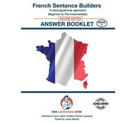 French Sentence Builders - B To Pre - Answer Book