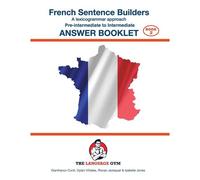 French Sentence Builders - Pre - I - Answer Book