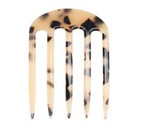 French Side Combs - 5 Tooth Small Hair Clips, Strong Hold Decorative Side Comb for French Twist Hairstyles Decorative Twist Hair, Combs for Women Small Hair Comb Clips