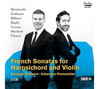 French Sonatas for Harpsichord and Violin CD