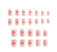 French Styles 24pcs Rose Coeur Art Réutilisable