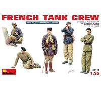 FRENCH TANK CREW WWII (5 Fig.) - MINIART 1/35 PLASTIC KIT