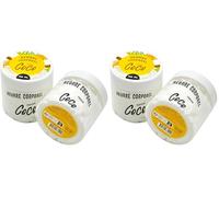 French Tendance - Beurre Corporel Fouetté - Soin Peau Sèche Corps et Mains - Pour Homme et Femme - Hydratant - Adoucissant - Lissant - Nourrissant - 190 ml - Senteur Coco (Lot de 2)