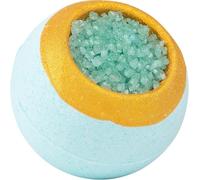 French Tendance - Bombe de Bain Garnie de Sels de Bain - Beauté - Relaxation Détente - Aromathérapie - Soins Corps - Apaise les Muscles/Articulations - Elimine les tensions - 50 g - Senteur Monoï