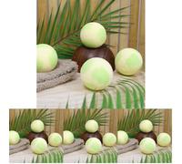 French Tendance - Bombe de Bain Moussant - Relaxation Détente - Cadeau Femme - Bien-Etre - Senteur Ananas - Bicolore - 1 x 60 grs - Ambiance Aromatherapie (Lot de 4)