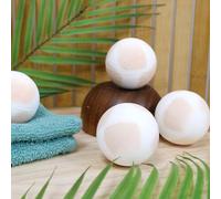 French Tendance - Bombe de Bain Moussant - Relaxation Détente - Cadeau Femme - Bien-Etre - Senteur Coco - Bicolore - 1 x 120 grs - Ambiance Aromatherapie