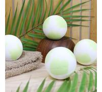 French Tendance - Bombe de Bain Moussant - Relaxation Détente - Cadeau Femme - Bien-Etre - Senteur Pomme - Bicolore - 1 x 120 grs - Ambiance Aromatherapie