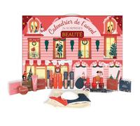 French Tendance - Calendrier de l’Avent Beauté 24 Surprises Maquillage | Vernis, Rouges à Lèvres, Blush, Highlighter, Crayons, Accessoires | Coffret Cadeau Femme Noël