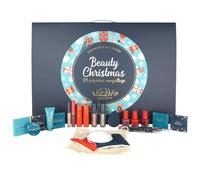French Tendance - Calendrier de l'Avent Maquillage - Blush, Vernis, Hilighter, Crayon Eyeliner - 24 Surprises pour Visage, Yeux, Lèvres, Ongles - Coffret Noel Cosmétique, Beauté, Maquillage, Cadeau