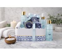 French Tendance - Coffret Bain Voyage Thermal - Gel Douche 210ml, Sels de Bain 150g, Bain Moussant 210ml - Cadeau Femme Beauté, Soin Corps - Kit Cocooning Baignoire Fraicheur