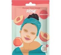 French Tendance - Masque Visage en Tissu Pêche - Soin Express en 10 Minutes - Peau Douce, Apaisée et Éclatante - Soin Hydratant, Skincare Visage - Imperfections, Hydratation Femme