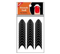 French Tip Nail Guides Auto-adhésifs De Manucure Française Stripts Stickers For Edge Auxiliary Decoration Polch Tools Nail Art Designs