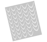 French Tip Stickers - Moon Shaped Nail Decals, 3D Manicure Decorations
