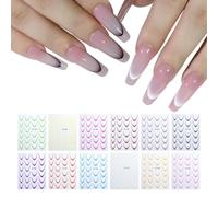 French Tip Stickers Nail Wrap Stickers Gradient Nail Decals