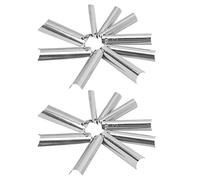 French Tips Manucure Cutter Professional Qualité Acier Nail Edge Cut Outils Set for Salon Home Using 18 Pièces 9 Tailles Inoxydable Durable