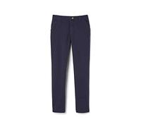 French Toast Boys' Adjustable Waist Stretch Straight Fit Chino Pant (Standard & Husky)