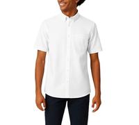 French Toast Chemise Classique à Manches Courtes en Popeline pour garçon, Blanc, 18