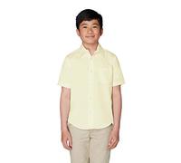 French Toast Chemise Classique à Manches Courtes en Popeline pour garçon, Bleu, 14