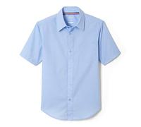 French Toast Chemise Classique à Manches Courtes en Popeline pour garçon, Bleu, 7