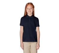 French Toast Polo à Manches Courtes pour Fille, Bleu, 10