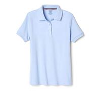 French Toast Polo à Manches Courtes pour Fille, Bleu, 18