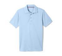 French Toast Polo de Sport Extensible à Manches Courtes et Anti-humidité - Unisexe, Bleu, 10