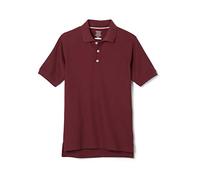 French Toast Polo piqué à Manches Courtes Unisexe pour Enfant, Rouge, 8
