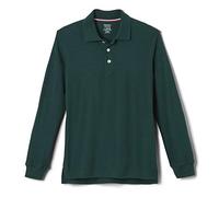 French Toast Polo piqué à Manches Longues Unisexe pour Enfant, Vert, 6