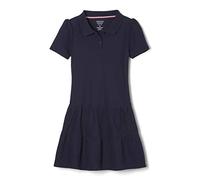 French Toast Robe Polo en piqué à Volants pour Fille