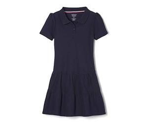 French Toast Robe Polo en piqué à Volants pour Fille