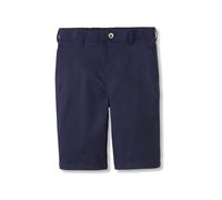 French Toast Short extensible à taille réglable pour garçon (standard et husky) pour uniforme scolaire, bleu marine, 12 Husky