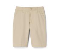 French Toast Short Extensible Performance sans Pinces, pour garçons, US 10/EU 140, Kaki
