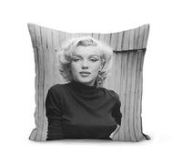 French Unicorn Housse de Coussin Taie Marilyn Monroe Portrait Star Hollywood Photo Retro (40x40 cm)