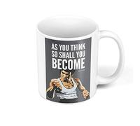 French Unicorn Mug Tasse Citation Motivation Inspirante Citation de Bruce Lee Savoir ne Suffit Pas