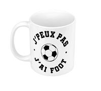 French Unicorn Mug Tasse J'Peux Pas J'ai Foot Sport Football Passion Loisir