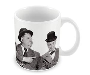French Unicorn Mug Tasse Star Célèbre Laurel et Hardi Vieux Cinéma Original 2