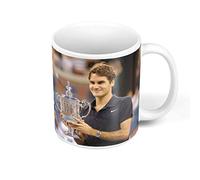 French Unicorn Mug Tasse Trophe Grand Chelem Roger Federer Athlete Star Tennis Champion