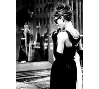 French Unicorn Poster Affiche Audrey Hepburn Image Retro Actrice Hollywood Star Actrice Film