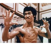 French Unicorn Poster Affiche Bruce Lee La Fureur Du Dragon Acteur Film Arts Matiaux