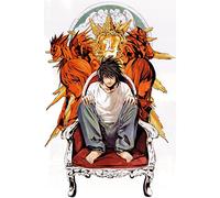 French Unicorn Poster Affiche Death Note Personnage Detective L Dessin Animé Manga Japonnais