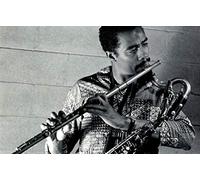 French Unicorn Poster Affiche Eric Dolphy Saxophoniste et Flutiste Jazzman Musicien Photo Vintage Jazz
