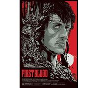 French Unicorn Poster Affiche Film Rambo Miliatire Guerre Vietnam First Blood Stalone