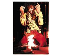 French Unicorn Poster Affiche Jimi Hendrix Brule sa Strat Guitare Electrique Blues Rock Controverse