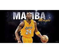 French Unicorn Poster Affiche Star Basket Kobe Bryant Black Mamba Célébrité Etats Unis