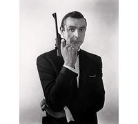 French Unicorn Poster Affiche Star Célèbre Sean Connery as Espion Anglais Acteur Vieux Cinéma Original