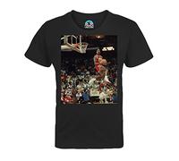 French Unicorn T-Shirt Enfant Mixte Michael Jordan Dunk Contest 1988 Reverse Basketball