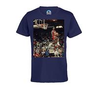 French Unicorn T-Shirt Enfant Mixte Michael Jordan Dunk Contest 1988 Reverse Basketball